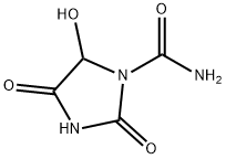 1-Imidazolidinecarboxamide,5-hydroxy-2,4-dioxo-(9CI) Structure
