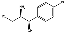 (1R,2R)-2-amino-1-(4-bromophenyl)propane-1,3-diol  구조식 이미지