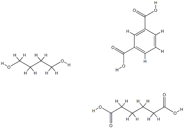 Kondensationsprodukte von Dicarbonsuren mit mehrwertigen aliphatischen Alkoholen verestert Structure