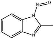 1H-벤지미다졸,2-메틸-1-니트로소-(9CI) 구조식 이미지