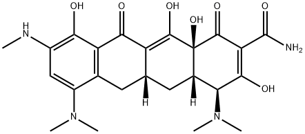 Minocycline 9-Methylamino Impurity 구조식 이미지