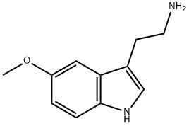 5-Methoxytryptamine  구조식 이미지