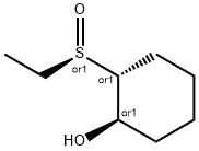 사이클로헥산올,2-[(R)-에틸설피닐]-,(1R,2R)-rel-(9CI) 구조식 이미지