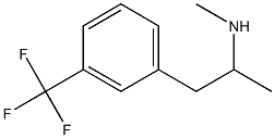 N,α-Dimethyl-3-(trifluoromethyl)benzeneethanamine Structure