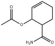 3-Cyclohexene-1-carboxamide,2-(acetyloxy)-(9CI) Structure