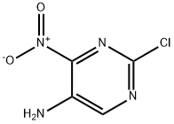 2-Chloro-4-nitro-5-pyrimidinamine 구조식 이미지