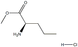 D-Norvaline, Methyl ester (hydrochloride)(1:1) 구조식 이미지