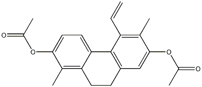 JUNCUSOL DIACETATE 구조식 이미지