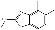 2-벤조티아졸아민,N,4,5-트리메틸-(9CI) 구조식 이미지