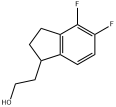 1H-Indene-1-ethanol,4,5-difluoro-2,3-dihydro-(9CI) 구조식 이미지