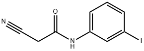 2-cyano-N-(3-iodophenyl)acetamide Structure