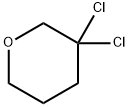 2H-Pyran,3,3-dichlorotetrahydro-(9CI) Structure