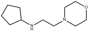 4-모르폴린에탄아민,N-사이클로펜틸-(9CI) 구조식 이미지