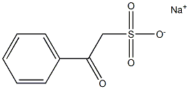α-acetophenonesulfonic acid
sodiuM salt 구조식 이미지