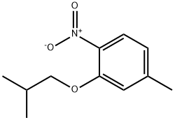 2-isobutoxy-4-methyl-1-nitrobenzene(WXC08959) 구조식 이미지