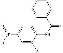 N-{2-chloro-4-nitrophenyl}benzamide 구조식 이미지