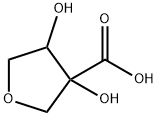 3-Furancarboxylicacid,tetrahydro-3,4-dihydroxy-(9CI) 구조식 이미지