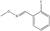 Benzaldehyde, 2-fluoro-, O-methyloxime, [C(E)]- (9CI) Structure