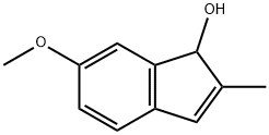 1H-Inden-1-ol,6-methoxy-2-methyl-(9CI) Structure