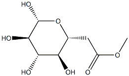 6-O-Acetyl-β-D-glucopyranose Structure