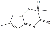 4,7-벤조티아졸디온,2,5-디메틸-(9CI) 구조식 이미지