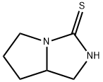 3H-Pyrrolo[1,2-c]imidazole-3-thione,hexahydro-(9CI) 구조식 이미지