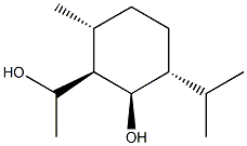 Cyclohexanemethanol, 2-hydroxy--alpha-,6-dimethyl-3-(1-methylethyl)-, (-alpha-R,1R,2S,3R,6R)- (9CI) Structure