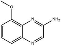 2-Quinoxalinamine,8-methoxy-(9CI) Structure