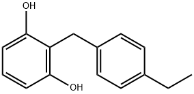 1,3-Benzenediol,2-[(4-ethylphenyl)methyl]-(9CI) 구조식 이미지