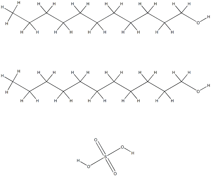 1-Undecanol, sulfate (2:1) Structure