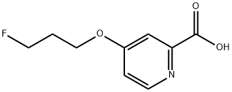 2-피리딘카르복실산,4-(3-플루오로프로폭시)-(9CI) 구조식 이미지