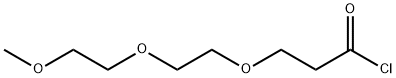 m-PEG3-acid chloride 구조식 이미지