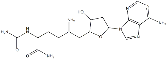 Antibiotic A9145 A 구조식 이미지