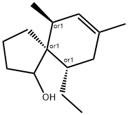 Spiro[4.5]dec-7-en-1-ol, 10-ethyl-6,8-dimethyl-, (5R,6S,10S)-rel- (9CI) 구조식 이미지