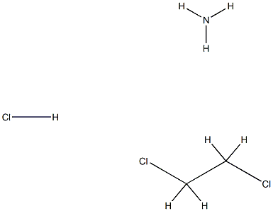 Ethane, 1,2-dichloro-, polymer with ammonia, monohydrochloride Structure