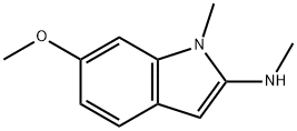 1H-Indol-2-amine,6-methoxy-N,1-dimethyl-(9CI) 구조식 이미지