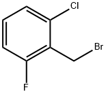 2-CHLORO-6-FLUOROBENZYL BROMIDE 구조식 이미지