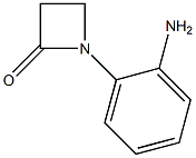 2-Azetidinone,1-(2-aminophenyl)-(9CI) 구조식 이미지