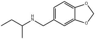 (2H-1,3-benzodioxol-5-ylmethyl)(butan-2-yl)amine 구조식 이미지