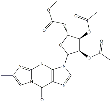 wyosine triacetate Structure