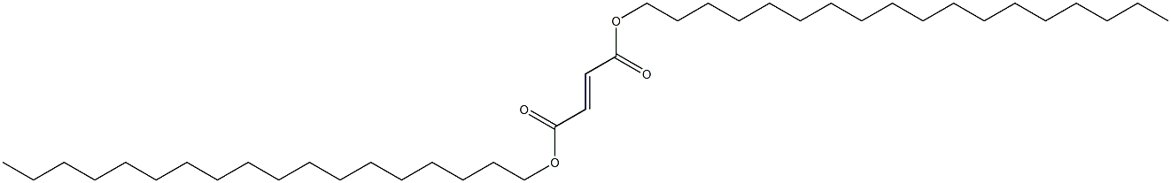 2-Butenedioic acid (E)-, di-C18-22-alkyl esters Structure