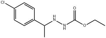 3-(p-Chloro-α-methylbenzyl)carbazic acid ethyl ester 구조식 이미지