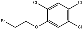 1-(2-bromoethoxy)-2,4,5-trichlorobenzene 구조식 이미지