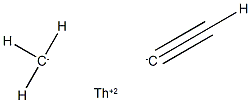 thorium tricarbide 구조식 이미지