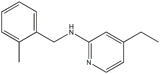 2-Pyridinamine,4-ethyl-N-[(2-methylphenyl)methyl]-(9CI) Structure