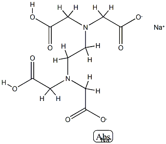 disodium 2-[2-(carboxylatomethyl-(carboxymethyl)amino)ethyl-(carboxymethyl)amino]acetate Structure
