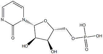 1-(5-O-Phosphono-β-D-ribofuranosyl)pyrimidin-2(1H)-one Structure