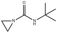 1-아지리딘카르복사미드,N-(1,1-디메틸에틸)-(9CI) 구조식 이미지
