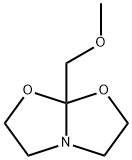 7aH-옥사졸로[2,3-b]옥사졸,테트라하이드로-7a-(메톡시메틸)-(9CI) 구조식 이미지