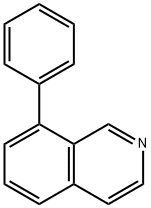 8-페닐이소퀴놀린 구조식 이미지